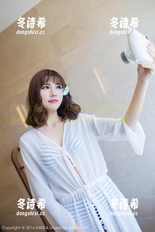 IMiss爱蜜社-Angela小热巴 IMiss爱蜜社 - Angela小热巴在泳池的原图曝光,快来免费下载‘夏日清凉’。