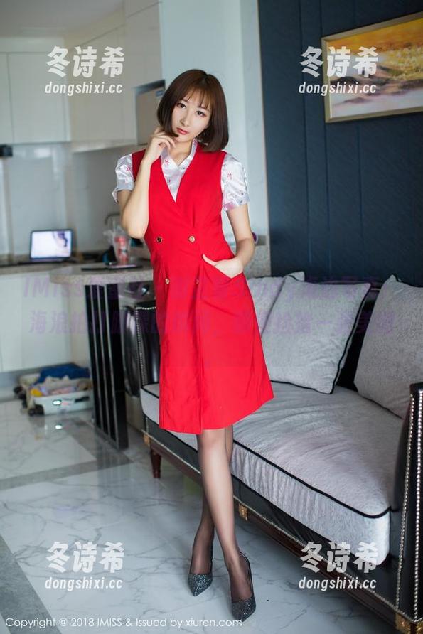 IMiss爱蜜社-谢芷馨Sindy IMiss爱蜜社 - 谢芷馨Sindy海边写真:海浪拍打脚踝的瞬间,顺便捡拾一张美图。