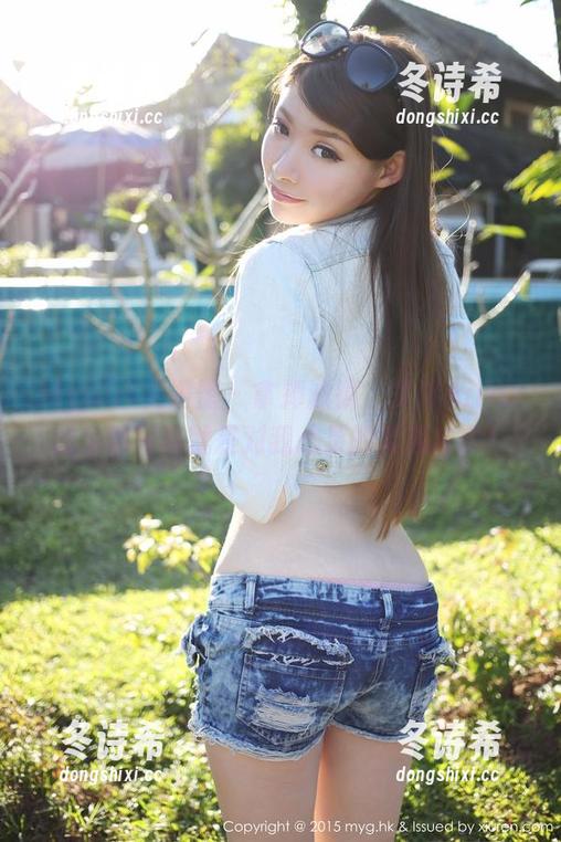 MyGirl美媛馆 - 拿掉滤镜，艾然Airan的吊带写真就是对我心灵的直接攻击！