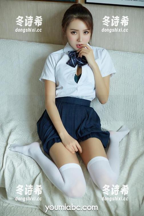 YouMi尤蜜荟-张茜茹 YouMi尤蜜荟 - 张茜茹的校服定制写真:从课堂到拘束的奢侈