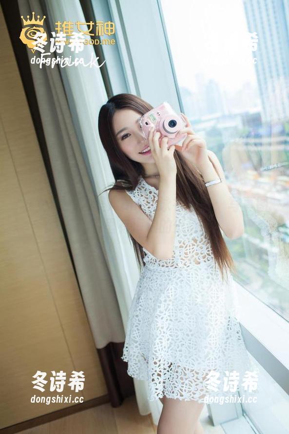 推女神 - 尤美Yumi的泳衣故事：写真图片里有海浪的低语